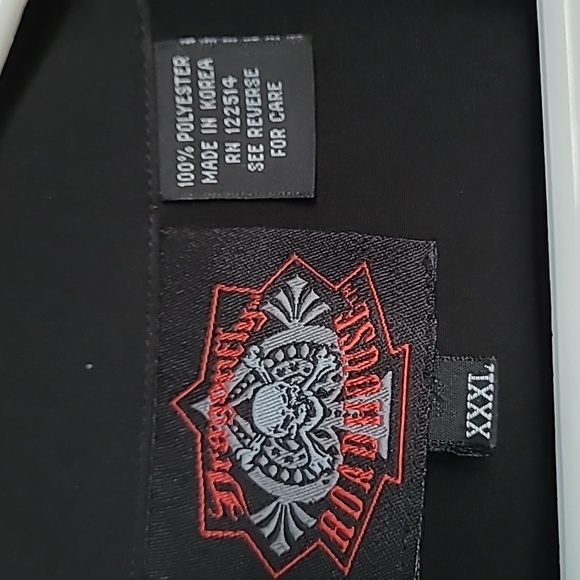 Dragonfly Roadhouse Mens Vintage Button-up Shirt - Picture 3 of 5